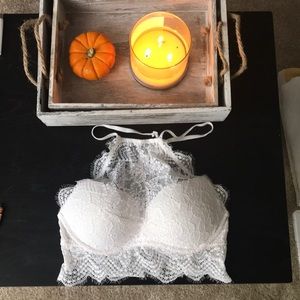 PINK eyelash bralette